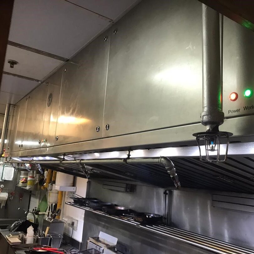 3.2m Hybrid Hood System installed at Buddy Hoagies Steak & Grill